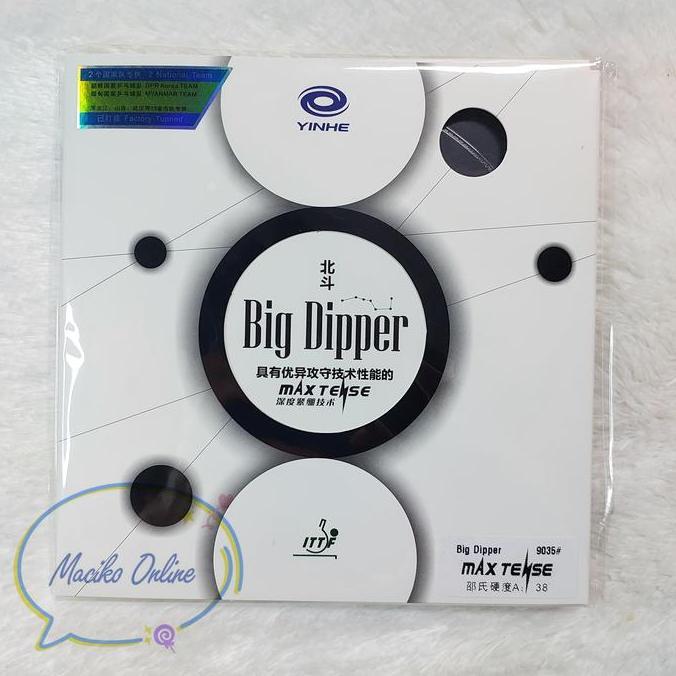 TERBARU - Yinhe Big Dipper Max Tense ~ Karet Bet Pingpong Yinhe Big Dipper