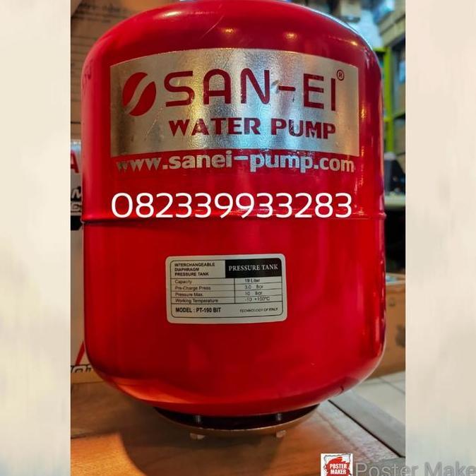 Pressure Tank 19 Liter Pressure Tank Sanei 19 Liter Pressure Tank San Ei 19 Liter Pressure Tank 19 L