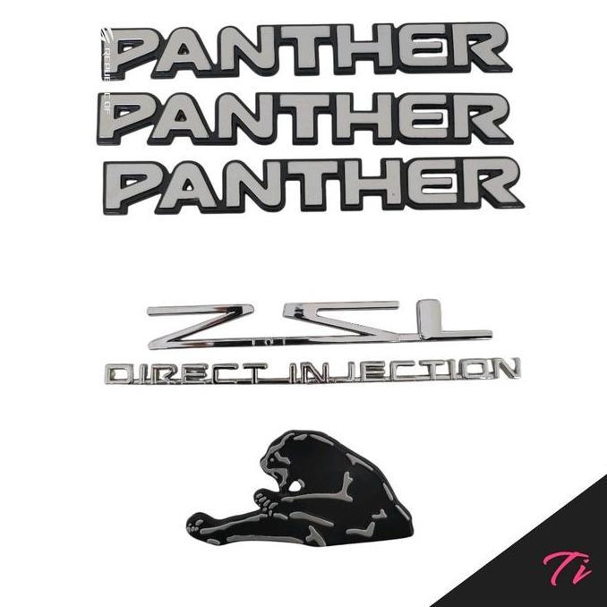 Promo Emblem Mobil Isuzu Panther Lama Set 6 pcs Diskon
