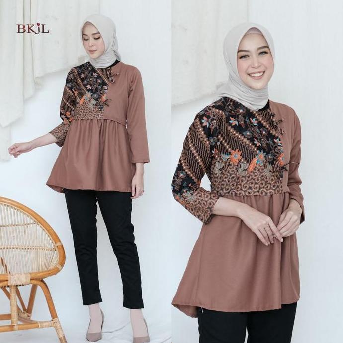 Termurah / Hot Sale Blouse Widodari Atasan Batik Wanita Katun Pekalongan
