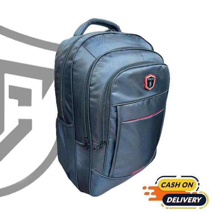 DF297 >> TAS RANSEL POLO TY01 UKURAN BESAR / Backpack POLO TY01 Pria & wanita 2 Warna