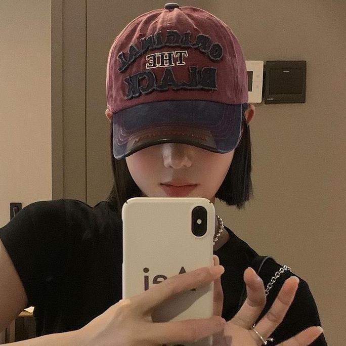 DS138 >> FH Topi Baseball Snapback Original /Topi wanita/Topi The Black Retro Washed/Topi Distro/Top