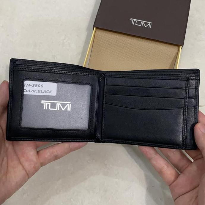 DY113 >> Dompet Pria Cowok Kulit asli Lembut Premium original - Tm