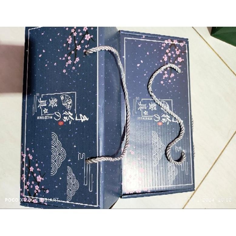 DISKON [2 MANGKOK] MANGKOK SET PREMIUM BOX HAMPERS KEMASAN SOUVENIR MANGKOK SET PREMIUM