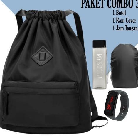 TERBARU Ransel wanita serut/Tas Ransel Serut wanita TOTEBAG SERUT TAS OLAHRAGA TAS SERUT  CEWEK COWO