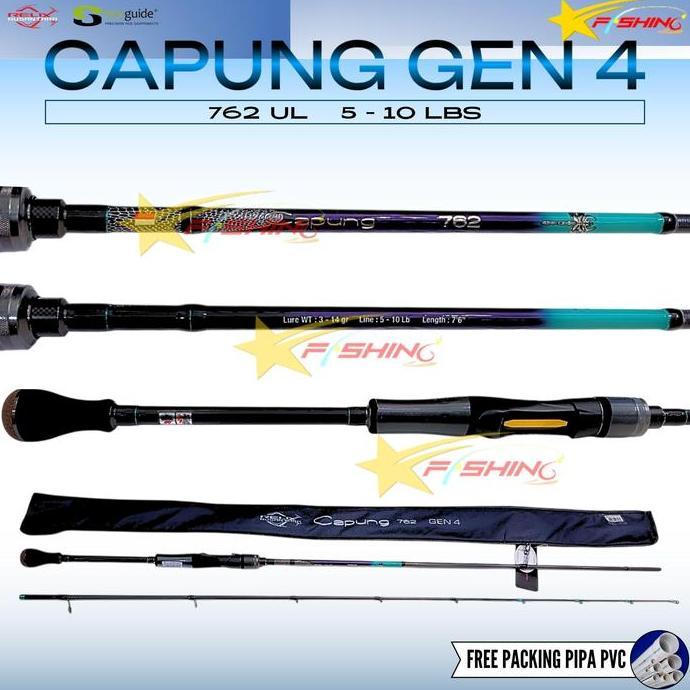 TERMURAH - -SF- Capung 762 GEN 4 GEN 3 Penta Series Blue Spider by Relix Nusantara Free Packing Pipa