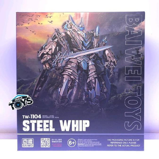 Baiwei Toys TW-1104 TW1104 Steel Whip aka Oversized KO AOE Dinobot Strafe