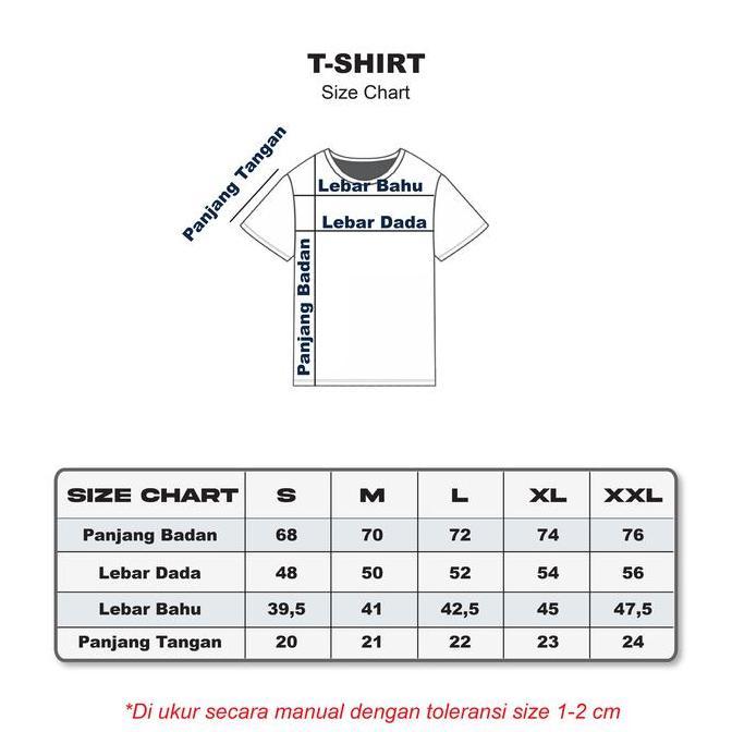 Erigo T-Shirt Basic Maroon White - Kaos Merah Maroon Pria & Wanita