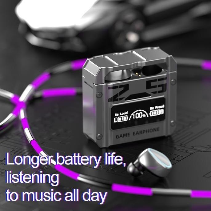 TWS M25 Headset Bluetooth GAMING Earphone Bluetooth Wireless Bass Headphone Bluetooth 5.3 Full Bass 