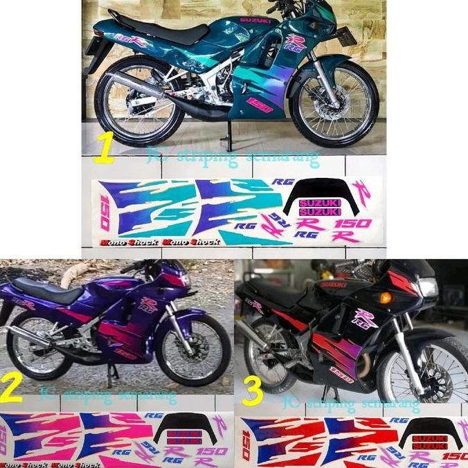 TERMURAH - striping rgr 150 jumbo crystal 1994