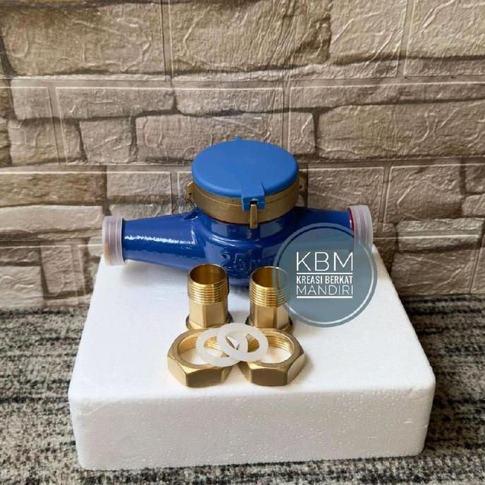 WATER METER 1 INCH / METERAN AIR 1" INCH / FLOW METER AIR BERSIH DN25