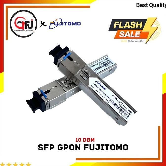 SFP GPON OLT Class C++++ 10 dBm 2.488Gbps 1490nm/1310nm FUJITOMO ORIGINAL