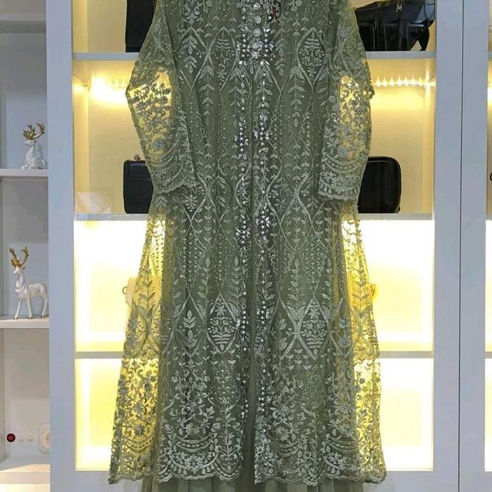 Ys gamis Andari/ gamis pesta /gamis modern/ gamis lebaran 2026/ dress lebaran 2026 FW