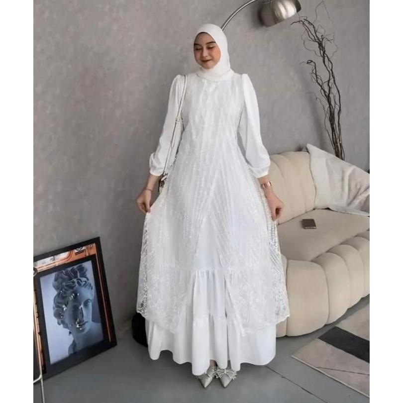 New Model Gamis Fashion Muslim Olivia FW