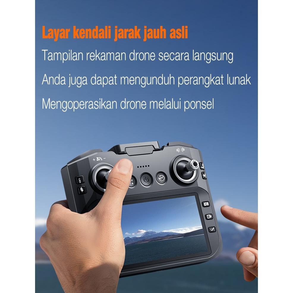 Drone R204/Kamera Hd 6K/Versi Layar Besar, Motor Tanpa Sikat, Penghindaran Rintangan Empat Sisi/Dron
