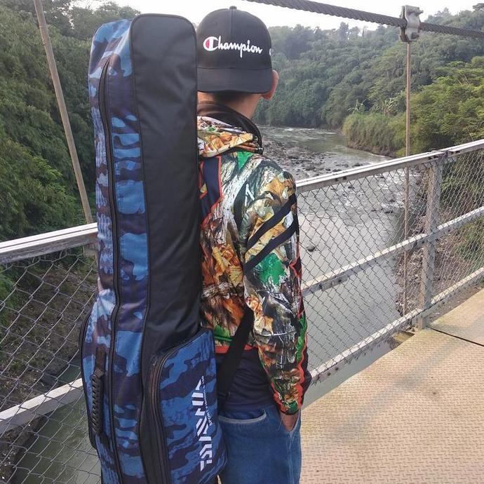 hsshop245 - tas pancing jumbo ransel dan jinjing ( daiwa)