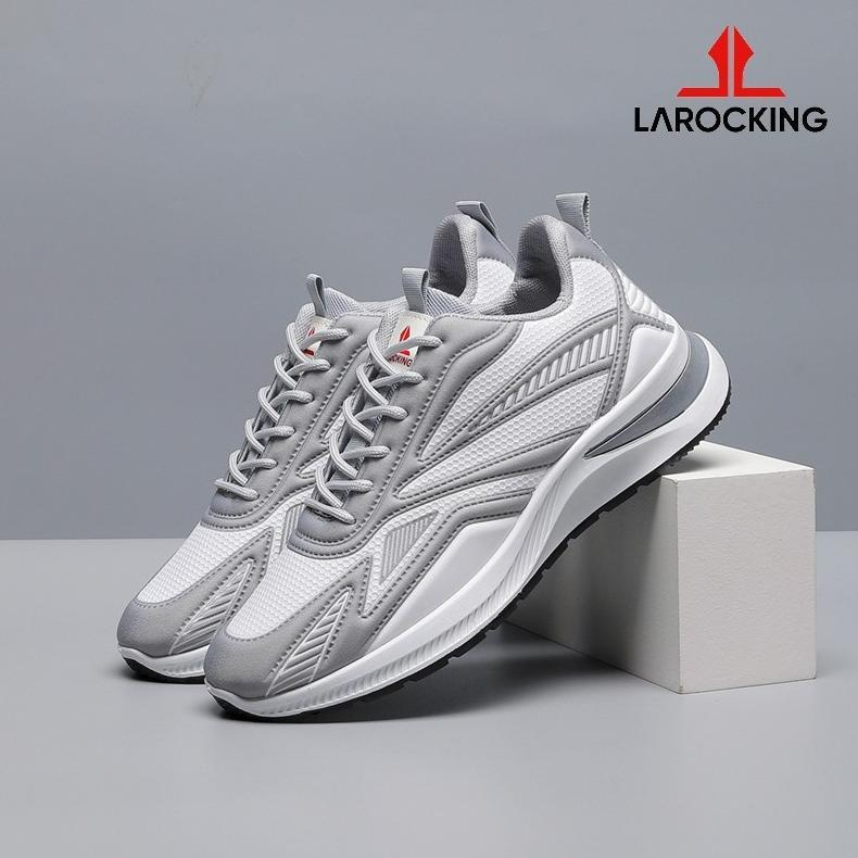 Discount Larocking - Vega Abu Putih | Sepatu Sneakers Running Gym Shoes