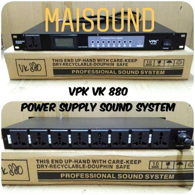 Vpk Vk 880 Power Supply Sound System Terbatas