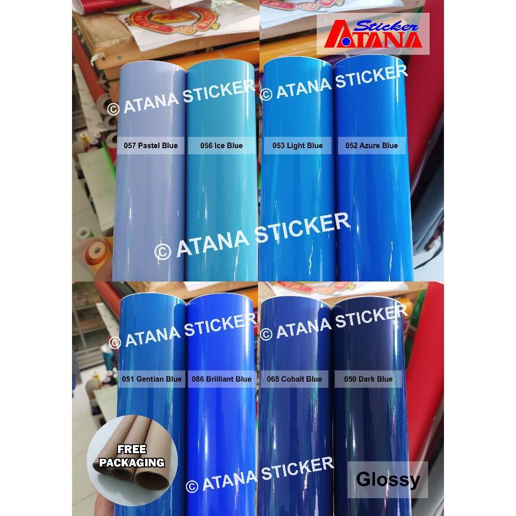 VALUE PACK Skotlet Biru Muda Tua Glossy Langit Laut Benhur Pastel Light Dark Azure Ice Blue Gloss Ki