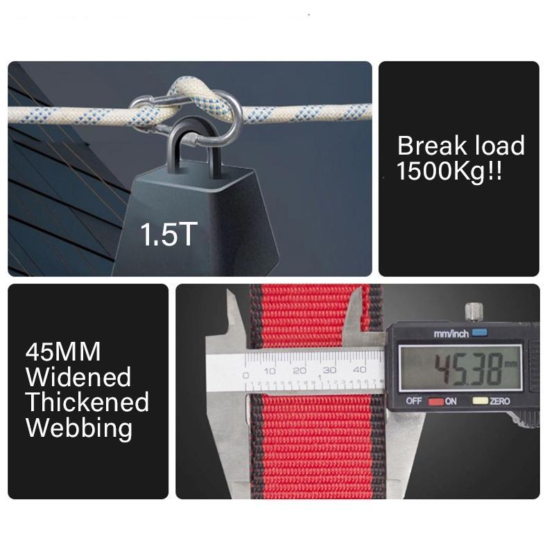 Body Harness Double Hook Safety Harness Full Body Safety Belt Sabuk Pengaman