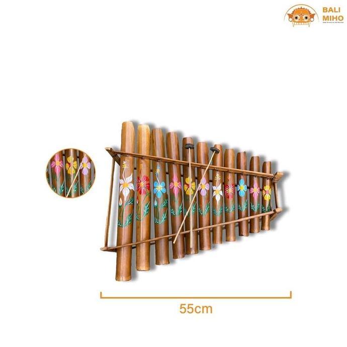 best produk] Rindik Bambu 11 Batang Nada - Alat Musik Rindik - Rindik Bali