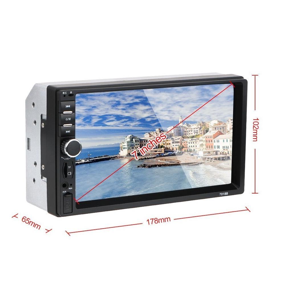 7018B 7010B Head Unit Android Double Din 7 Inch Touch Screen Bluetooth Audio Car Mp3 Mp5 Player Radi