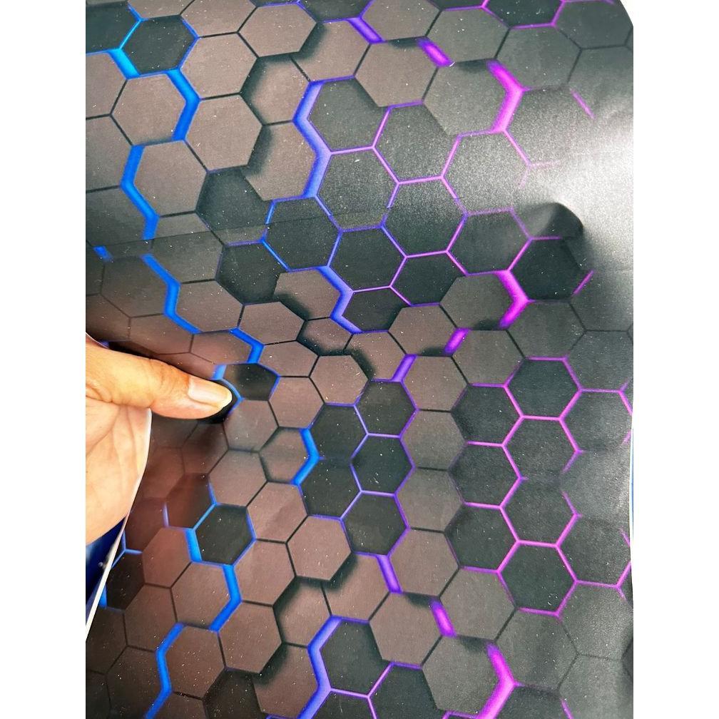 FLASH SALE STICKER SKOTLET KARBON HEXAGON 5D DOFF / SKOTLET STIKER MOTOR DAN MOBIL / MOTIF KEREN KEK