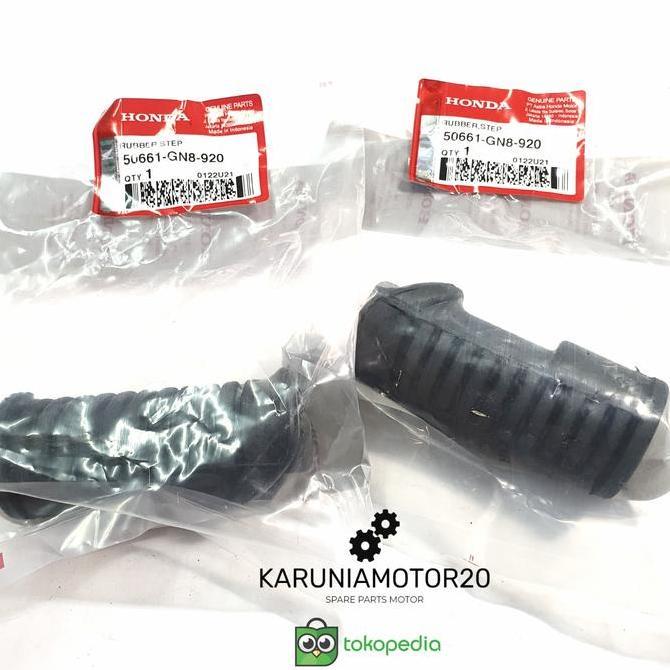 (SM) Karet Barstep Footstep Depan Set C70/Grand/Supra X 125 Original AHM 50661-GN8-920