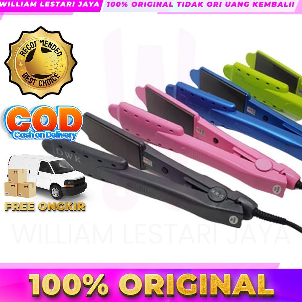 CATOKAN Rambut DWK 123 Professional Salon / Catok Meluruskan / Keriting Rambutf