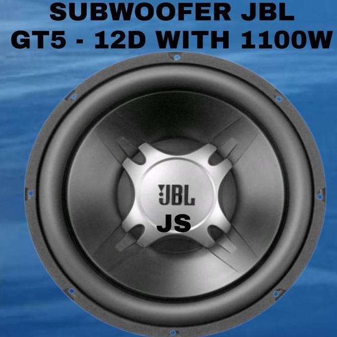 Promo SUBWOOFER JBL GT5 - 12D WITH 1100W DOUBLE COIL Diskon