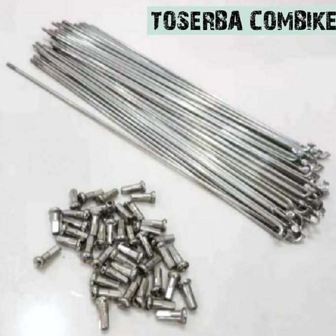 Promo JARI - JARI / RUJI SEPEDA 27,5" 14G x 272 STAINLESS STEEL Diskon