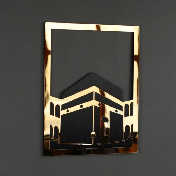 Hiasan Dinding Masjid Al Aqsa, Al-Haram, An-Nabawi Acrylic Aesthetic / Dekorasi Islami Dinding Masji