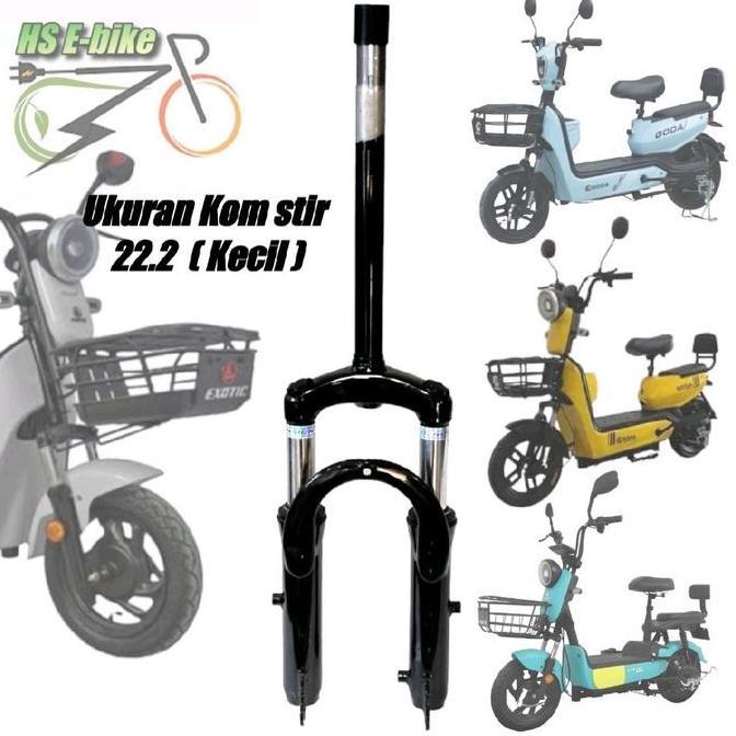 Promo FORK FRONT / SHOCKBREAKER DEPAN SEPEDA LISTRIK Exotic Outdoor Diskon