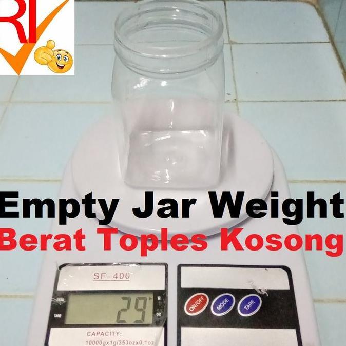 Murah 30 Toples 350Ml Botol Plastik Pet Kotak 340Ml Jar Square 340~350 Ml