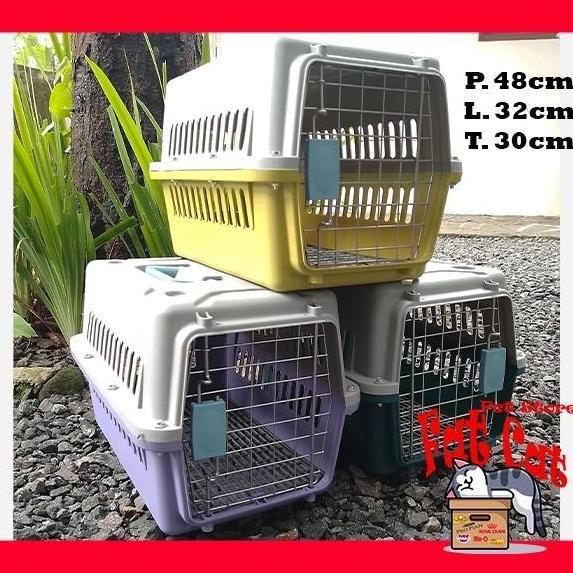 Pet cargo pet carrier kucing anjing - kandang kucing - cargo kucing