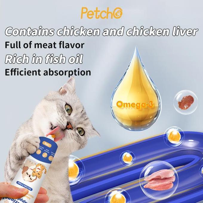 Zesukei- Purrito Pasta Vitamin Kucing Anjing 120G Malt Anti Hairball Dan Multivitamin Suplemen Kucin