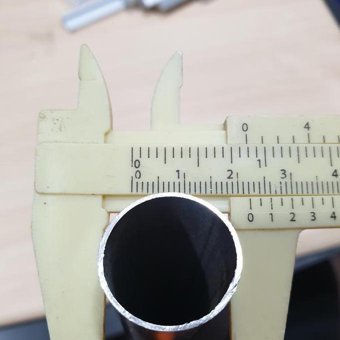 Lancaraja- Pipa 7/8" X 1Mtr Bulat Stainless Steel Od ( 22 Mm ) 7/8 Inch