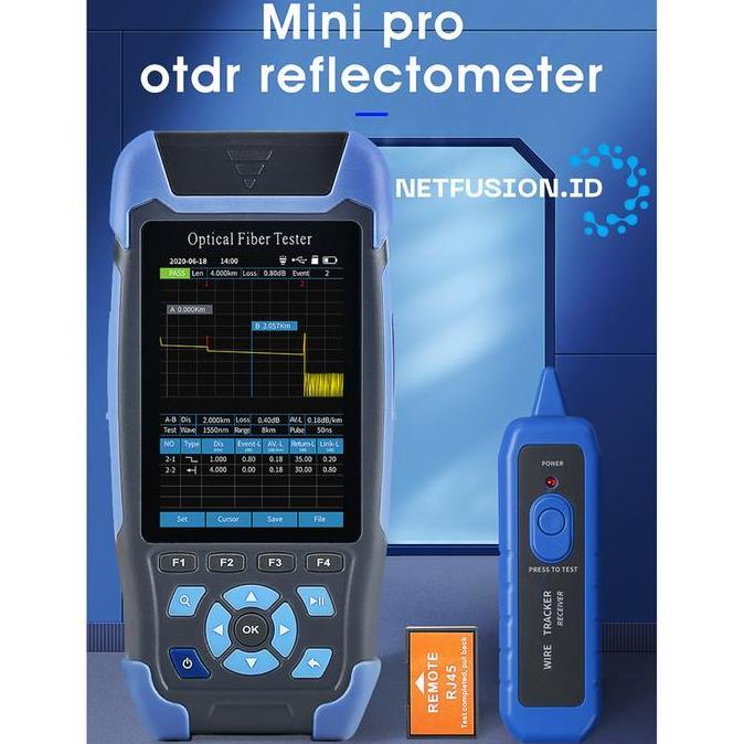 OTDR MINI SMART AUA-900D SATU PABRIK NK3200D SC UPC 1310/1550NM ORIGINAL COMPTYCO BUKAN NOVKER ORIGI