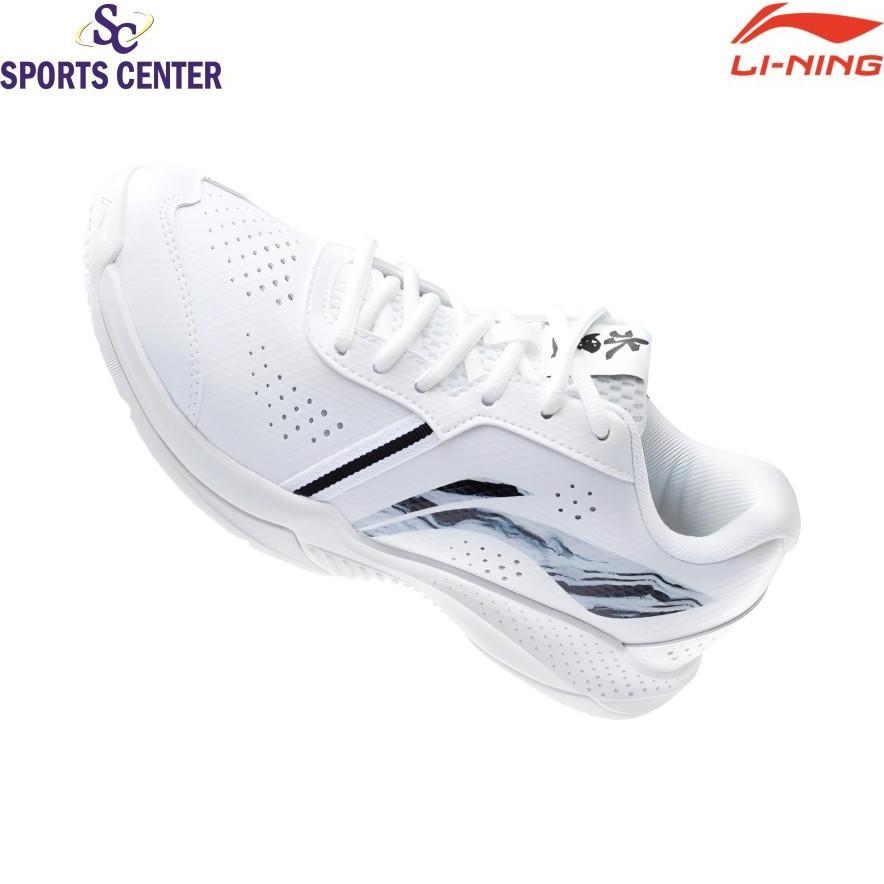 HOT New Limited Sepatu Badminton Lining Thunder Lite AYTS020 / AYTS 020 -7 White