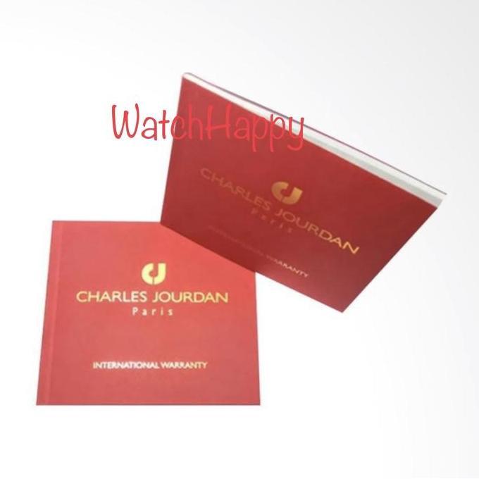 Ready WatchHappy Charles Jourdan CJ1109-1032C CJ1109 CJ 1109 Men Black Rose