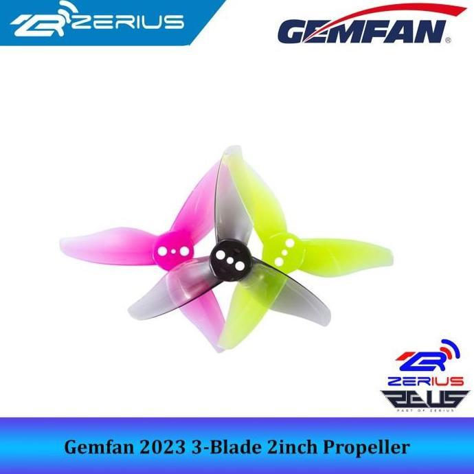 Gemfan 2023 2inch 3-Blade 1mm Shaft Toothpick Propeller