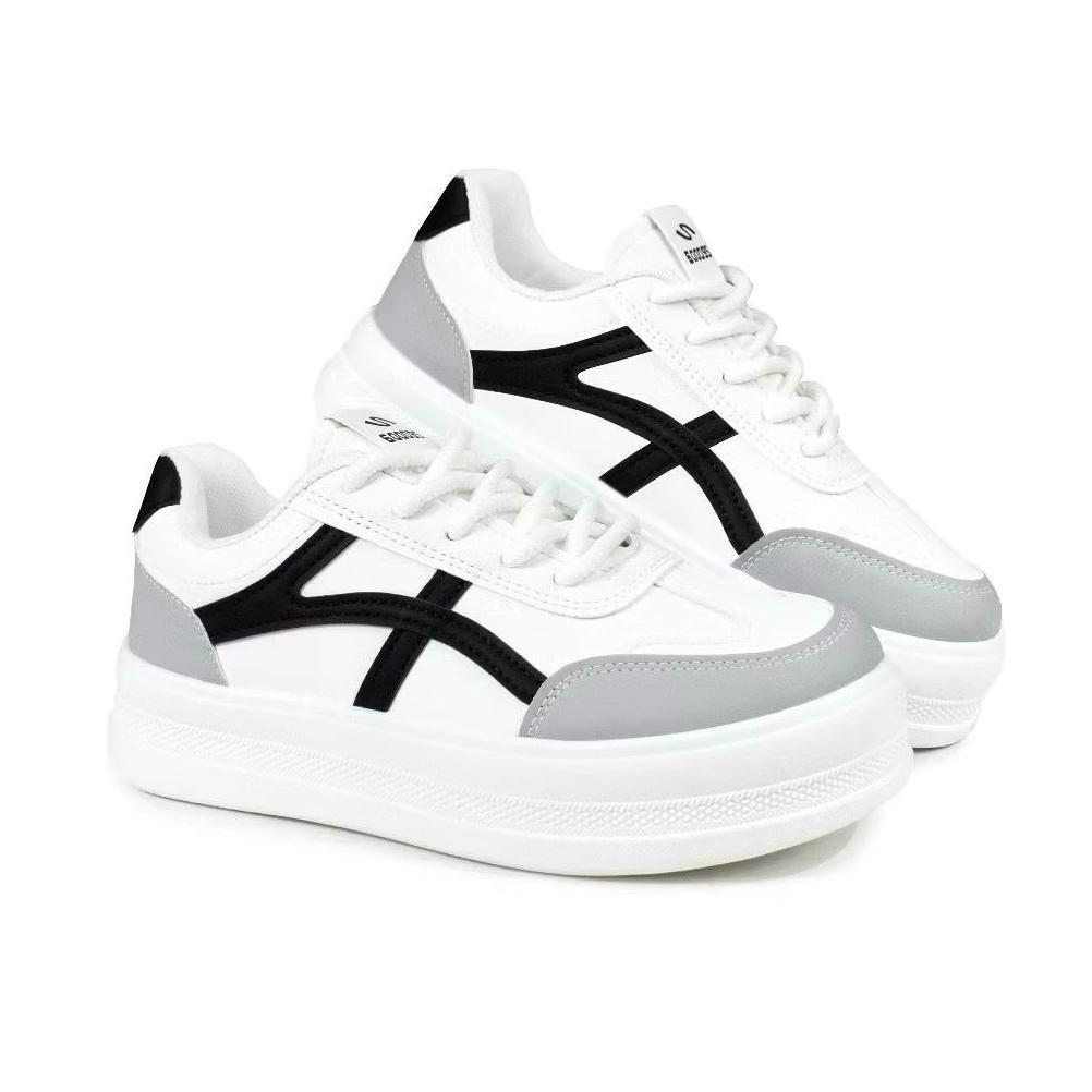 BEST SELLER SEPATU SNEAKERS WANITA CASUAL SEPATU SNEAKERS WANITA KOREA STYLE HITAM SEPATU SNEAKERS W