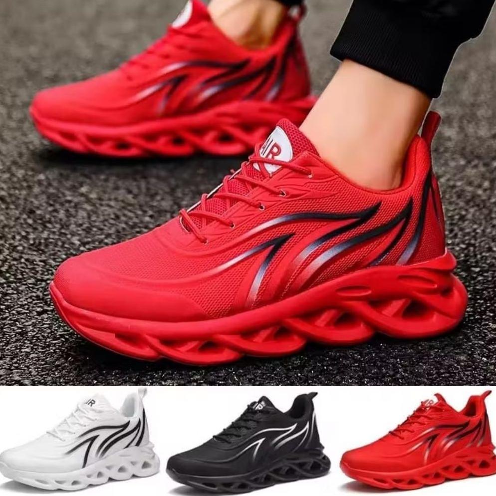 DISKON SEPATU PRIA SNEAKERS API BESAR, SEPATU SNEAKERS PRIA, SEPATU JOGING PRIA, SEPATU SANTAI PRIA