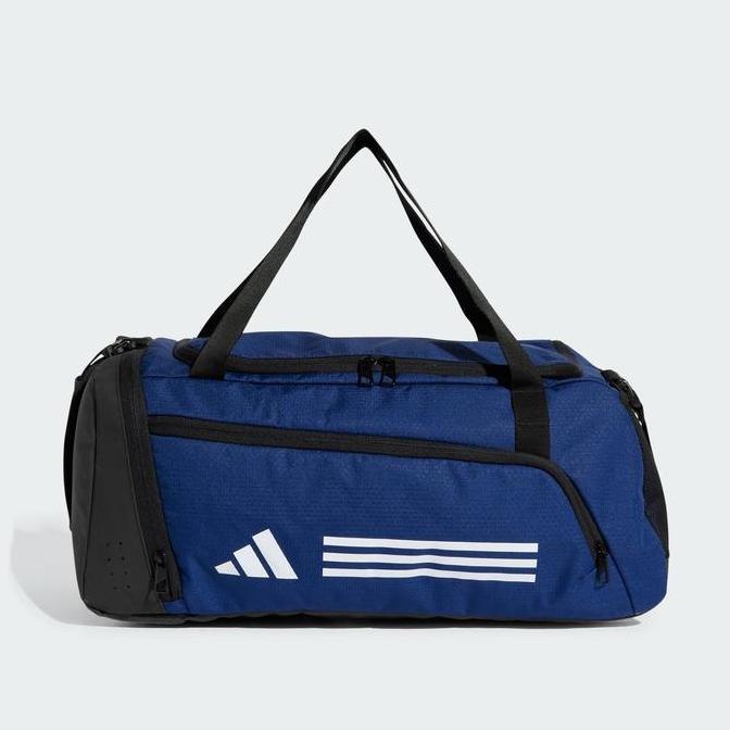adidas Essentials 3-Stripes Duffel Bag Small Unisex Blue JY4151 Original