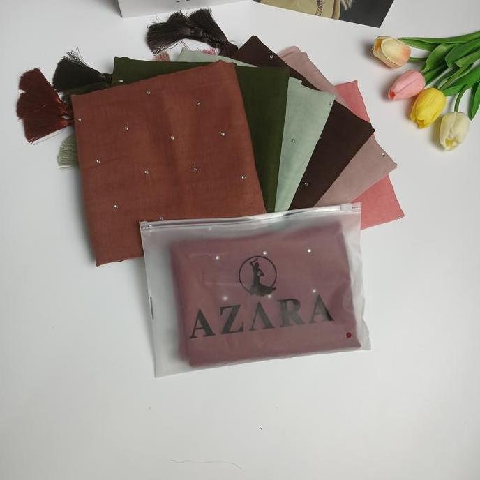 Bagusbanget- Hijab Segiempat Paris Payet Pouch Azara Mewah Muslim Kerudung Square