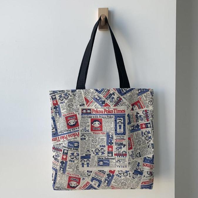 TC-31 tas kanvas canvas wanita import jepang shoulder bag peko chan