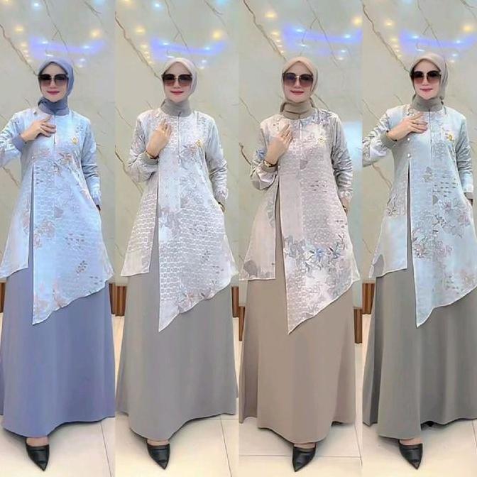 Sekarangaja- Maisya Dress - Gamis Melayu Anggun Dan Elegan