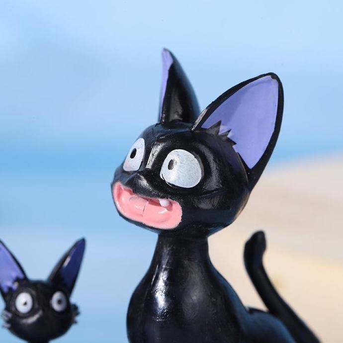 JIJI kiki's delivery service cat kiki jiji firgure pajangan dekorasi resin rumah zakka
