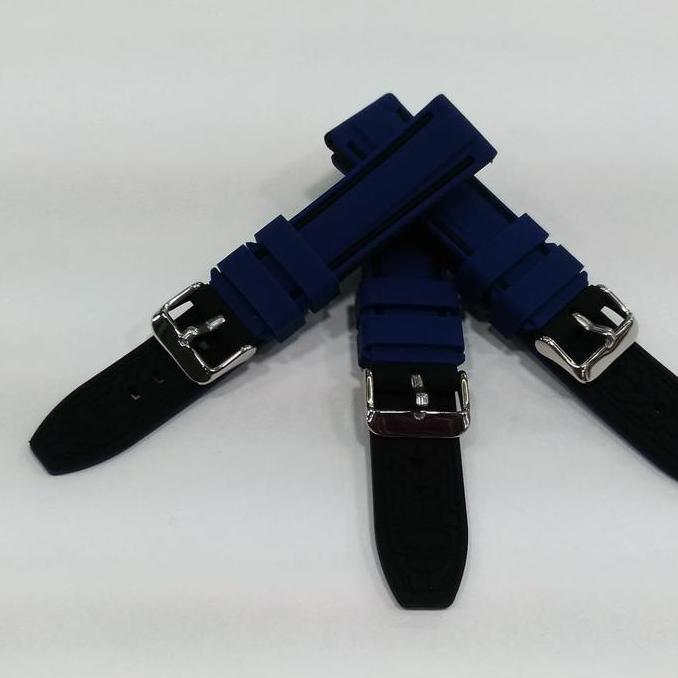 Ready Strap Silicone Rubber untuk Seiko Orient AC Expedition Fossil C Force