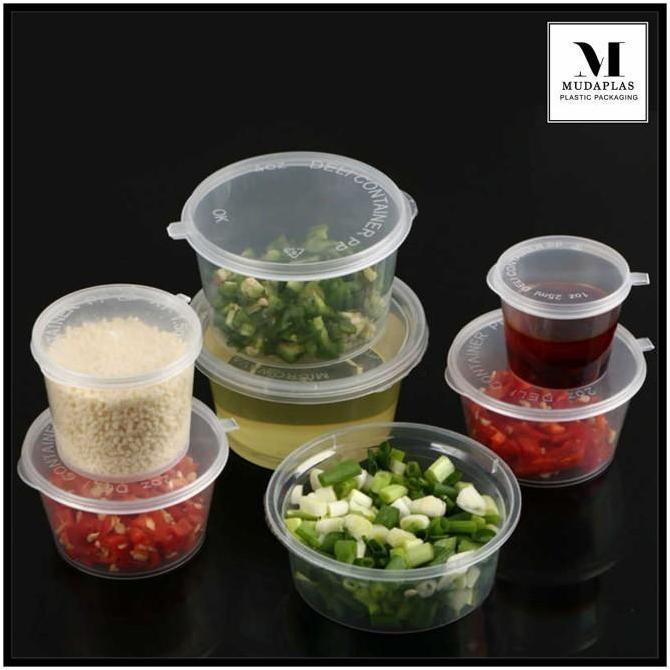Iyakok- Sauce Cup 150 Ml Isi 50 Pcs Tempat Saos Sambal Plastik Container